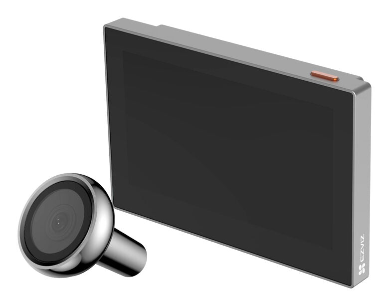 EZVIZ HP2 Spioncino con telecamera e display digitale Nero Argento