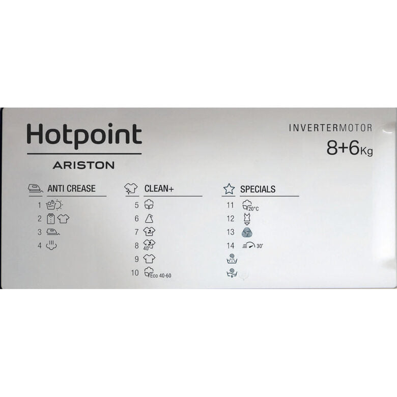 Hotpoint Ariston Lavasciuga da incasso BI WDHG 861485 EU