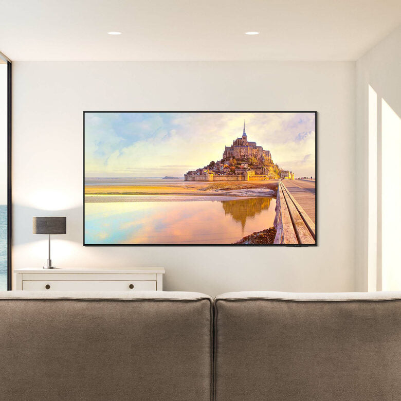 Samsung QN90D TV Neo QLED 4K 98” QE98QN90DATXZT Smart TV Wi-Fi Titan Gray Processore NQ4 AI GEN2, Tecnologia Quantum Matrix, Neo Slim Design, Dolby Atmos