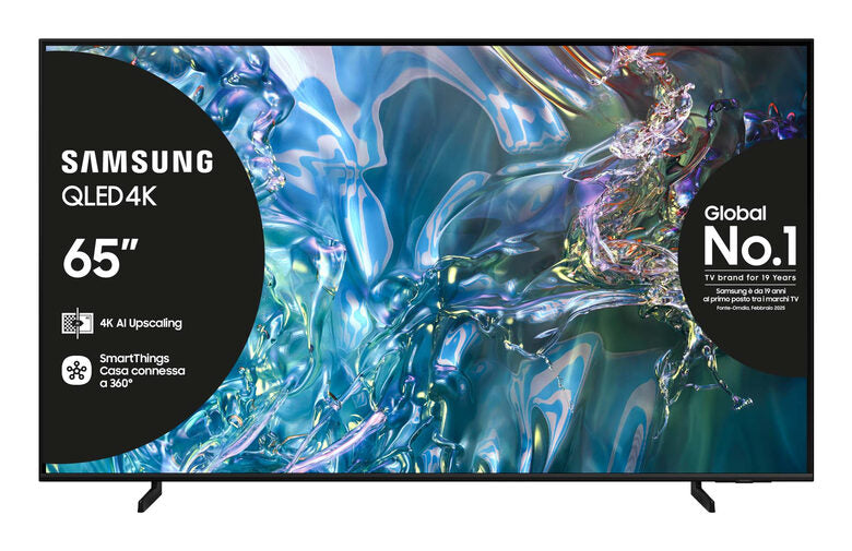 Samsung Q60D Televisione Smart TV 65 Pollici Qled 4K