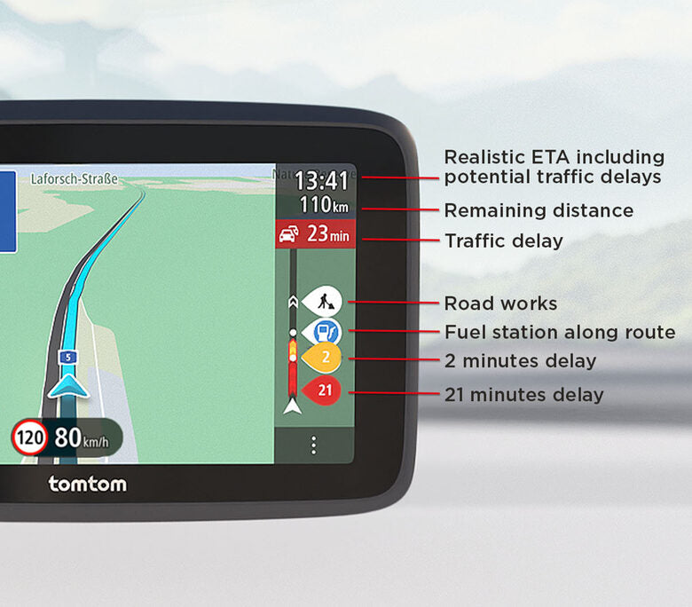 TomTom GO Classic navigatore Fisso 15,2 cm (6") Touch screen Nero