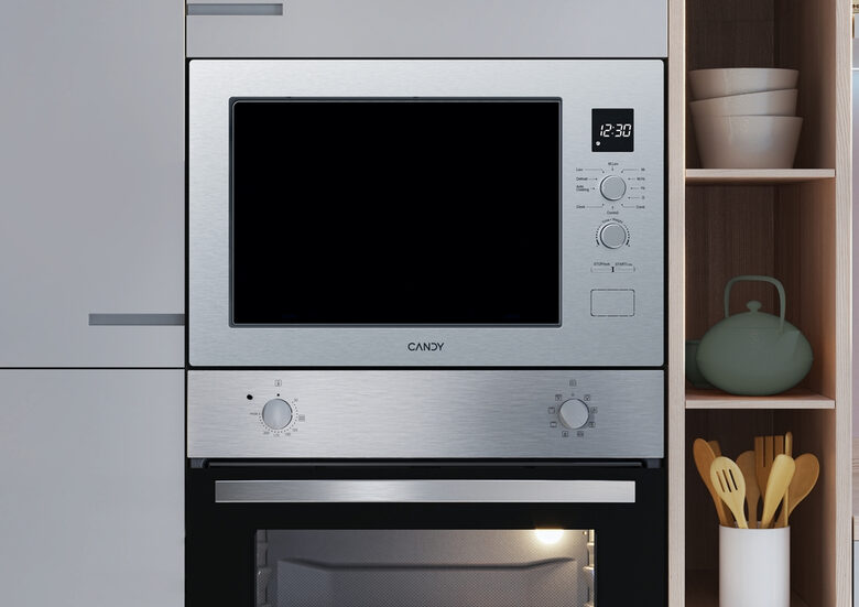 Candy CA38FL7NWXW Acciaio inox Microonde con grill Da incasso 25 L 850 W