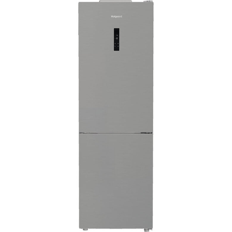 Hotpoint Ariston HPK 26362 XP4E Frigorifero combinato a libera installazione, Dual no frost, 60cm, Classe E, Silver, 37 dbA, h186,5 cm
