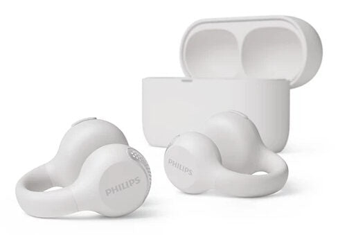 Philips 2000 series TAQ2000WT Auricolare True Wireless Stereo (TWS) clip auricolare, A orecchio aperto Musica e Chiamate Bluetooth Bianco