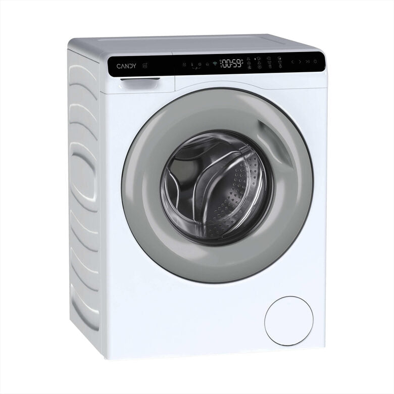 Candy CW50-BP12307GU-S, Prowash 700 Mini Lavatrice A Libera Installazione 5 Kg, 1200 Giri, Classe A, Bianco, Inverter, Wi-fi
