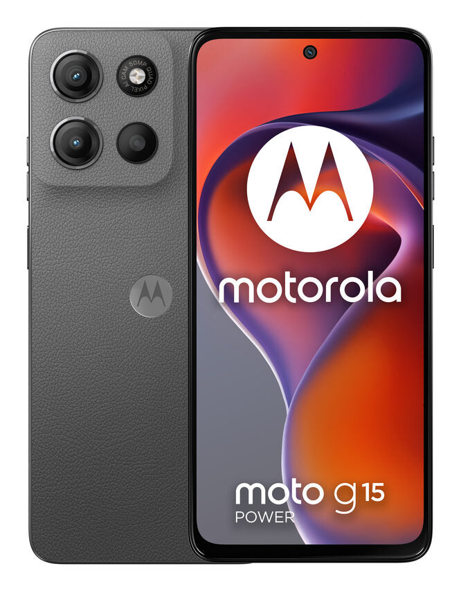 Motorola moto g15 power 17,1 cm (6.72") Doppia SIM Android 15 4G USB tipo-C 8 GB 512 GB 6000 mAh Grigio