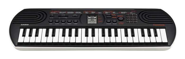 Casiotone SA-81 Tastiera Musicale con 44 tasti Nera