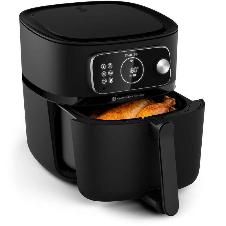 Philips 7000 series HD9876/90 Airfryer, 8.3L, Friggitrice 22-in-1, App per ricette