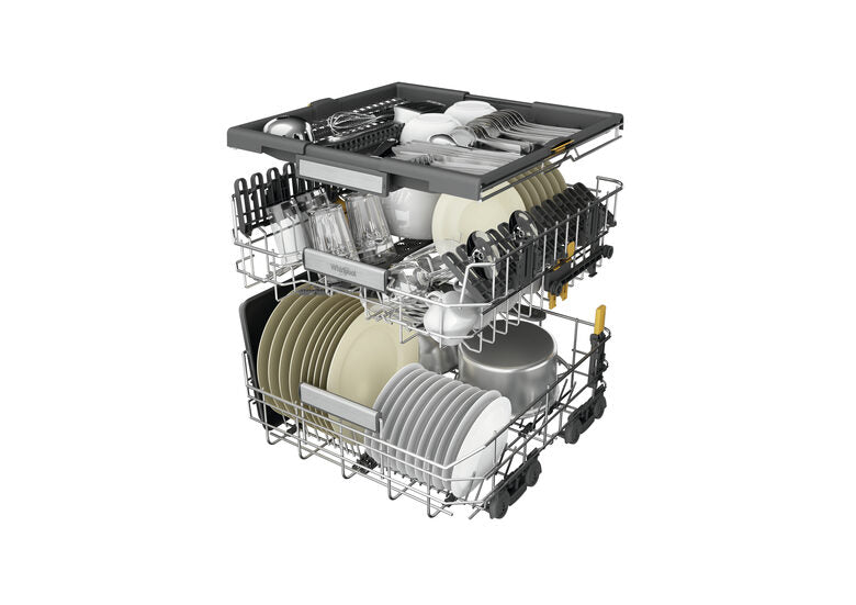 Whirlpool W7F HS51 X Lavastoviglie Libera installazione 15 coperti B