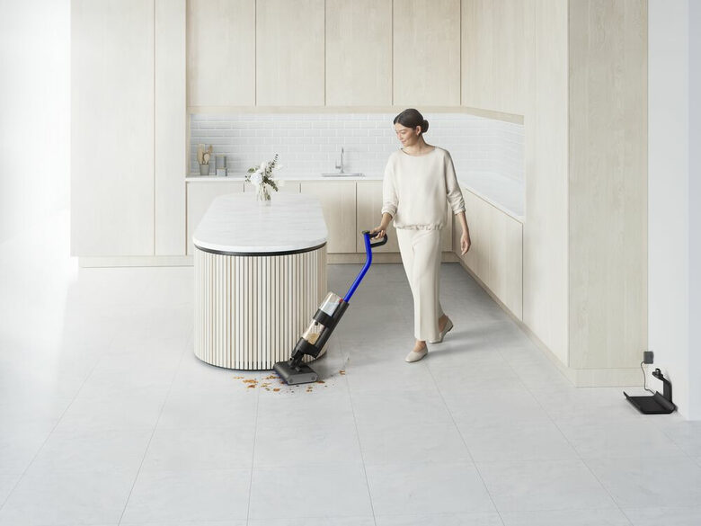 Dyson Wash G1 Lavapavimenti Ricaricabile con Capacità Serbatoio 1 L Colore Nero / Blu