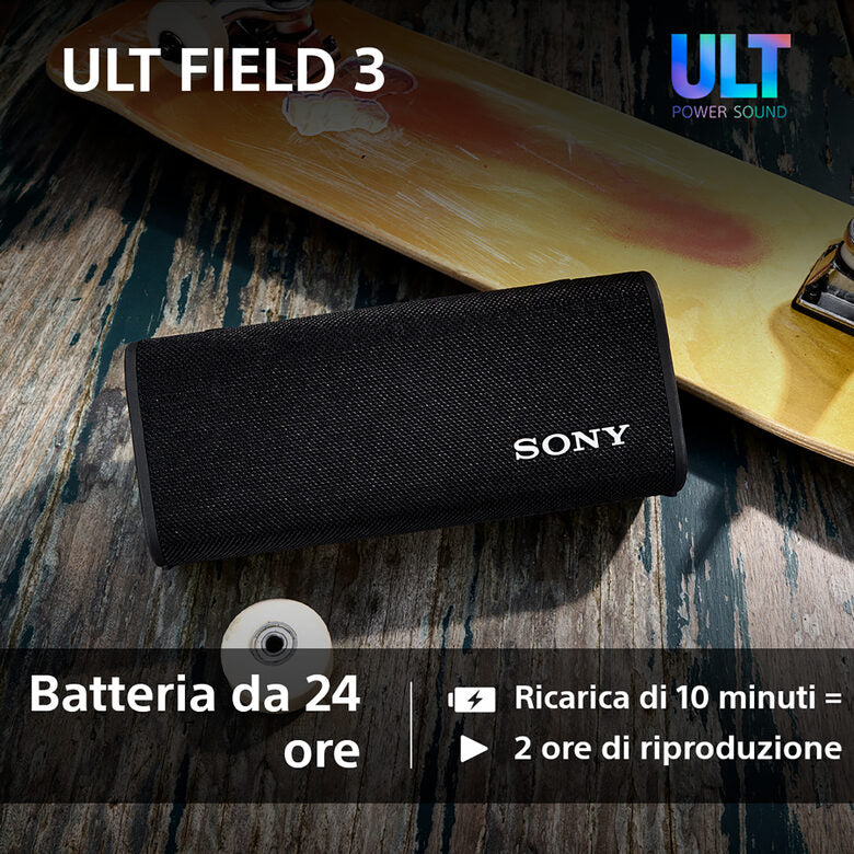 Sony SRSULT30H Altoparlante portatile stereo Grigio