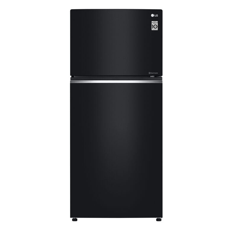 LG GTB744BMBED Frigorifero Combinato A Libera Installazione, No Frost Con Multi Air Flow, Tecnologia Linear Cooling™, Sistema Door Cooling™, Classe E, Nero
