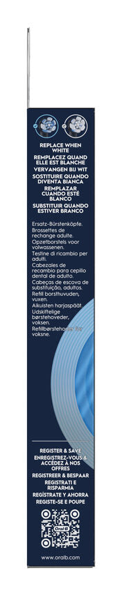 Oral-B Testine di Ricambio iO Series Ultimate Clean Black, testine rotonde di ricambio originali, con setole CrissCross per pulizia e rimozione della placca avanzate e in profondità, 3