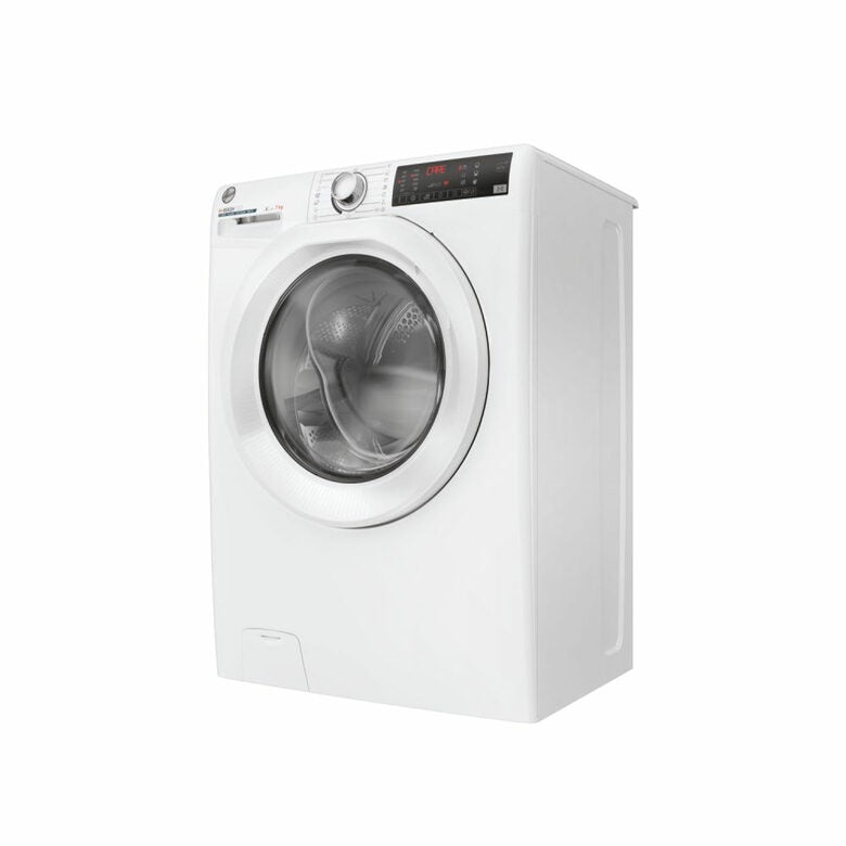 Hoover H3WP4474TAM6/1-S H-WASH 350 Lavatrice Slim A Libera Installazione 7 Kg, 1400 Giri, Classe A, Inverter, Wi-fi, Bianco
