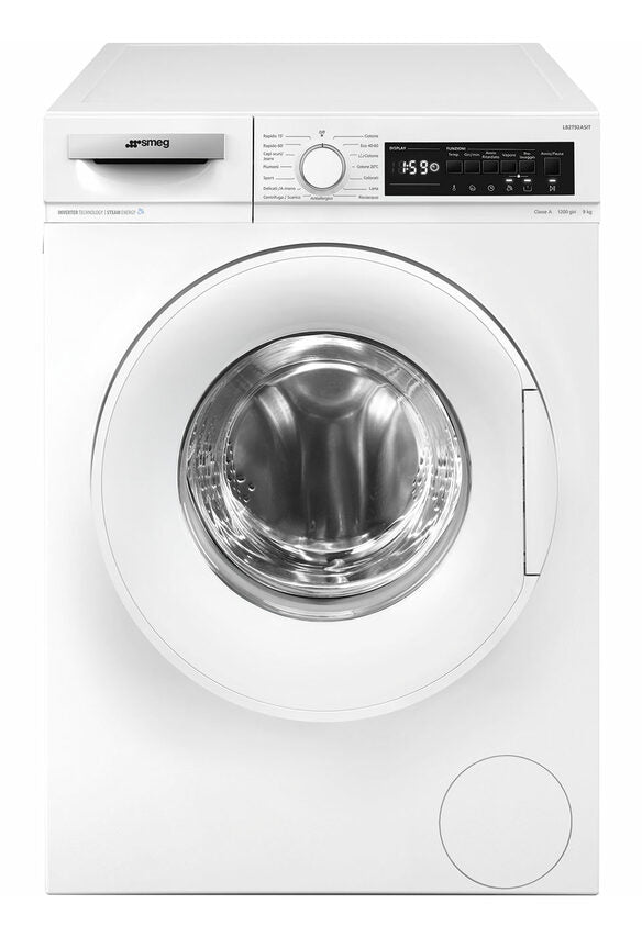 Smeg Lavatrice Lb2T92Asit 9Kg (A)1200Giri