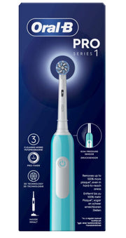 Oral-B Pro 1 Sensitive Clean Adulto Spazzolino rotante-oscillante Blu