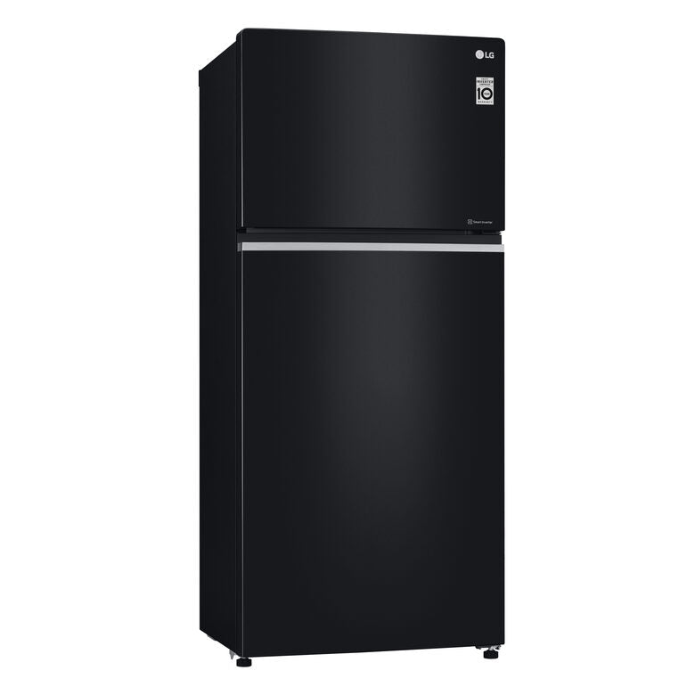 LG GTB744BMBED Frigorifero Combinato A Libera Installazione, No Frost Con Multi Air Flow, Tecnologia Linear Cooling™, Sistema Door Cooling™, Classe E, Nero