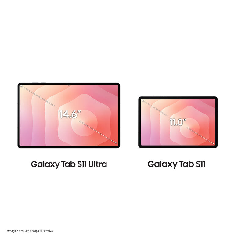 Samsung Galaxy Tab S11, Tablet AI, Wi-Fi, Design Leggero, Strumenti AI Multimodali, DeX, RAM 12GB, 256 GB, Batteria a Lunga Durata, Gray