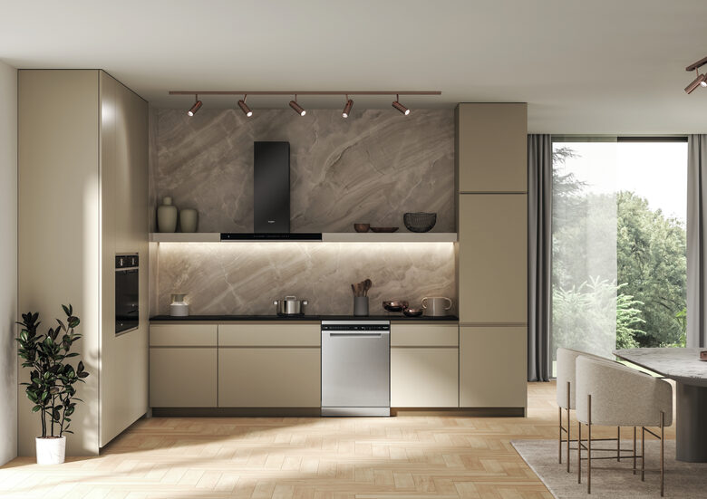 Whirlpool W7F HS51 X Lavastoviglie Libera installazione 15 coperti B