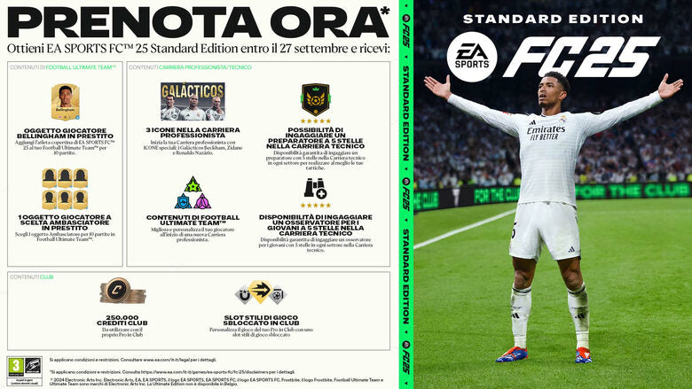Electronic Arts FC 25 Videogioco Standard PlayStation 4
