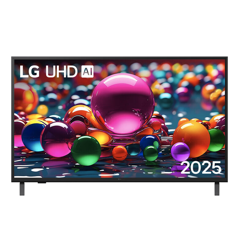 LG UHD AI 43UA75006LA TV Serie UA75 43'' 4K, α7 Gen8, HDR10, 20W, 3 HDMI con Game Optimizer, Smart TV WebOS 25