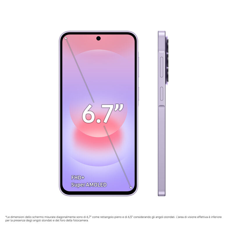 Samsung Galaxy A37 5G 17 cm (6.7") Doppia SIM Android 16.0 USB tipo-C 6 GB 128 GB 5000 mAh Grigio