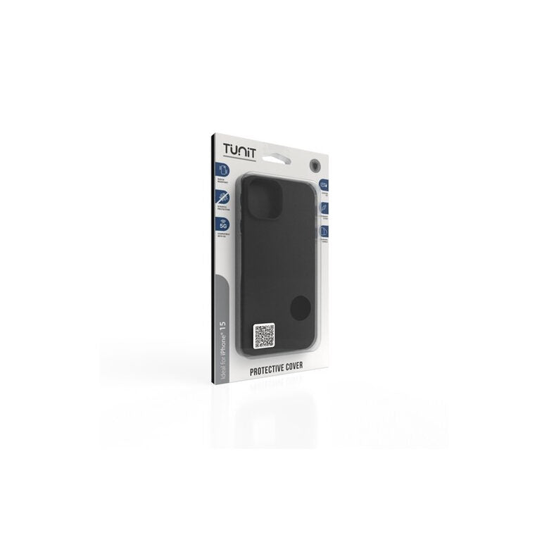 TUNIT TTIP15MSBK custodia per cellulare 15,5 cm (6.1") Cover Nero