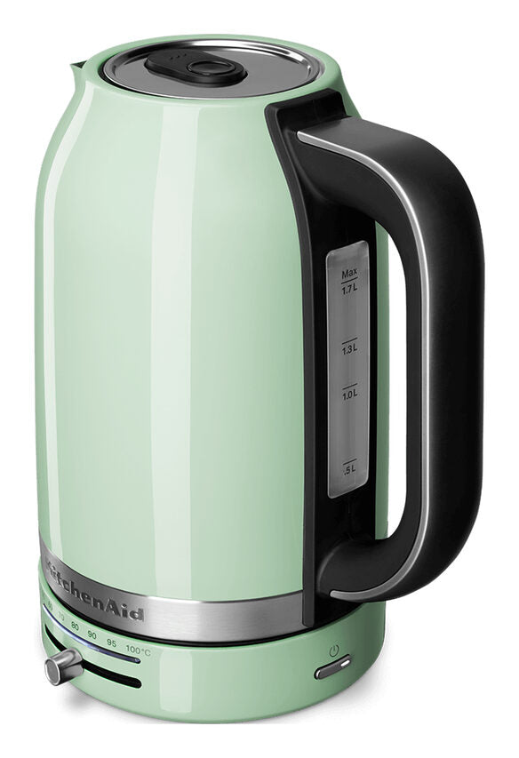 KitchenAid 5KEK1701EPT bollitore elettrico 1,7 L 2400 W Nero, Verde, Acciaio inox