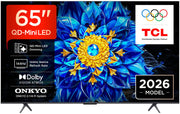 TCL P8L TV 65P8L – QD-Mini LED 65", 4K HDR, Google TV, 144Hz VRR, Audio Onkyo 2.1
