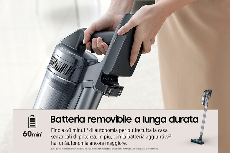 Samsung Aspirapolvere senza filo Jet™ 75 200W VS20T7536T5
