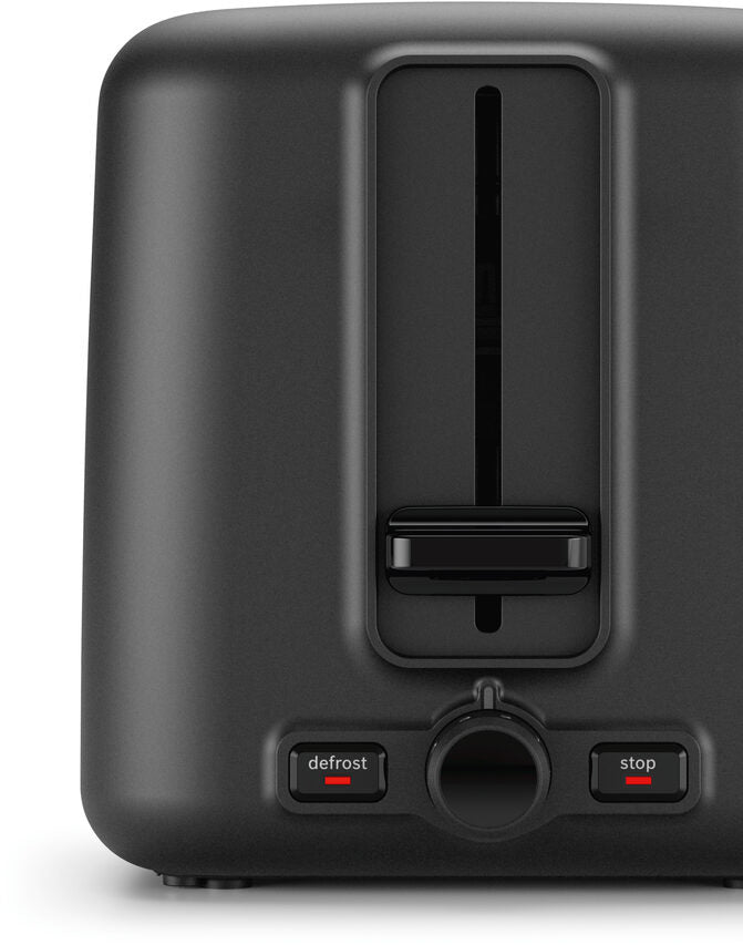 Bosch TAT3P420DE tostapane 2 fetta/e 970 W Nero, Argento