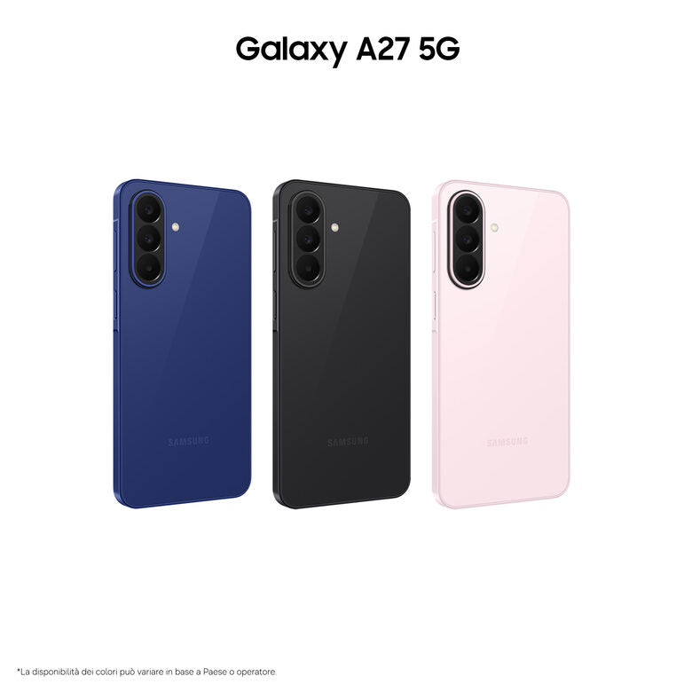 Samsung GALAXY A27 5G 17 cm (6.7") Doppia SIM Android 16.0 USB tipo-C 8 GB 256 GB 5000 mAh Blu