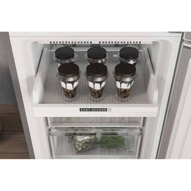 Whirlpool W7X 93A OX frigorifero con congelatore Libera installazione 367 L D Acciaio inossidabile