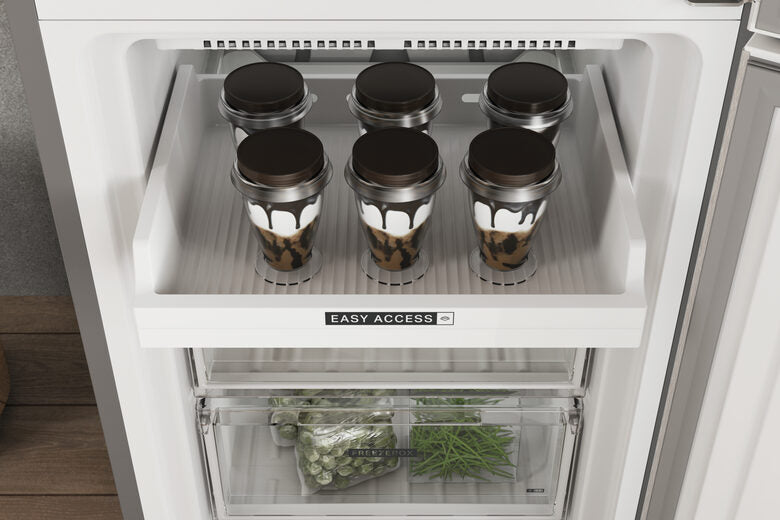 Whirlpool W7X 83A OX frigorifero con congelatore Libera installazione 335 L D Acciaio inossidabile
