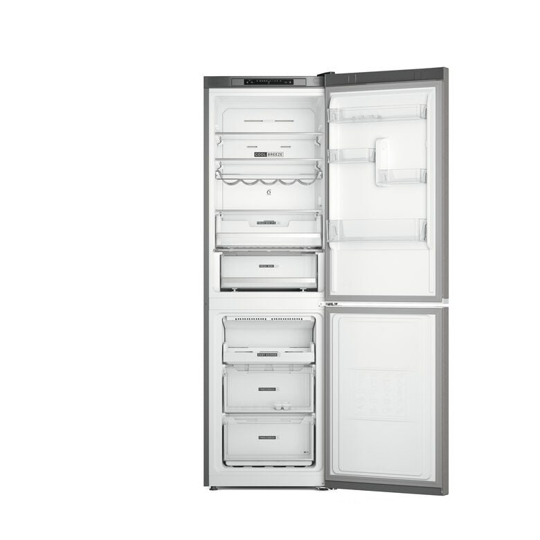 Whirlpool W7X 83A OX frigorifero con congelatore Libera installazione 335 L D Acciaio inossidabile