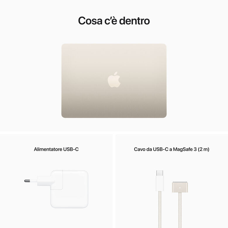 Apple MacBook Air M2 8-core CPU 10-core GPU 512GB SSD - Galassia
