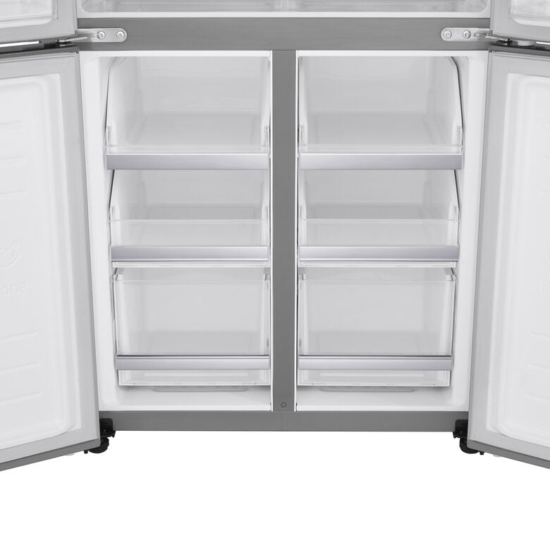 LG GMB844PZFG frigorifero side-by-side Libera installazione 530 L F Metallico, Argento