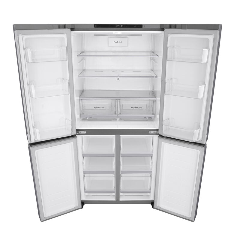 LG GMB844PZFG frigorifero side-by-side Libera installazione 530 L F Metallico, Argento