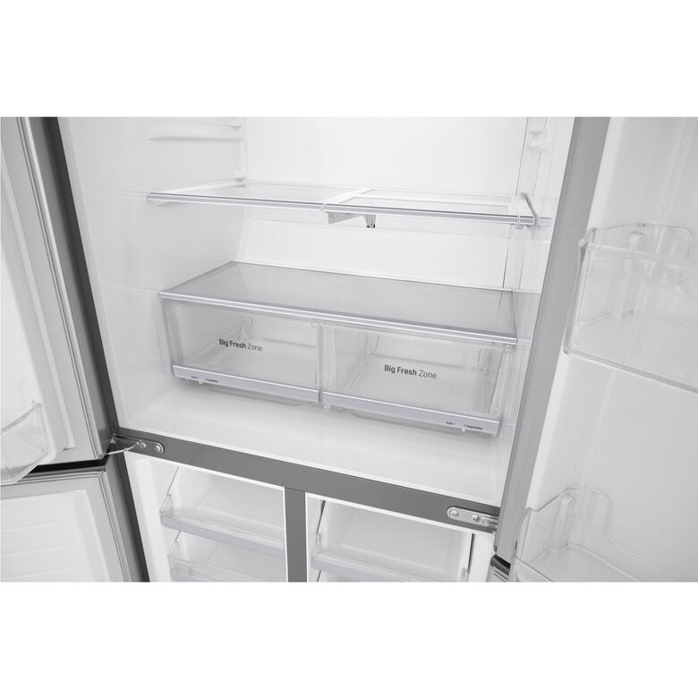 LG GMB844PZFG frigorifero side-by-side Libera installazione 530 L F Metallico, Argento