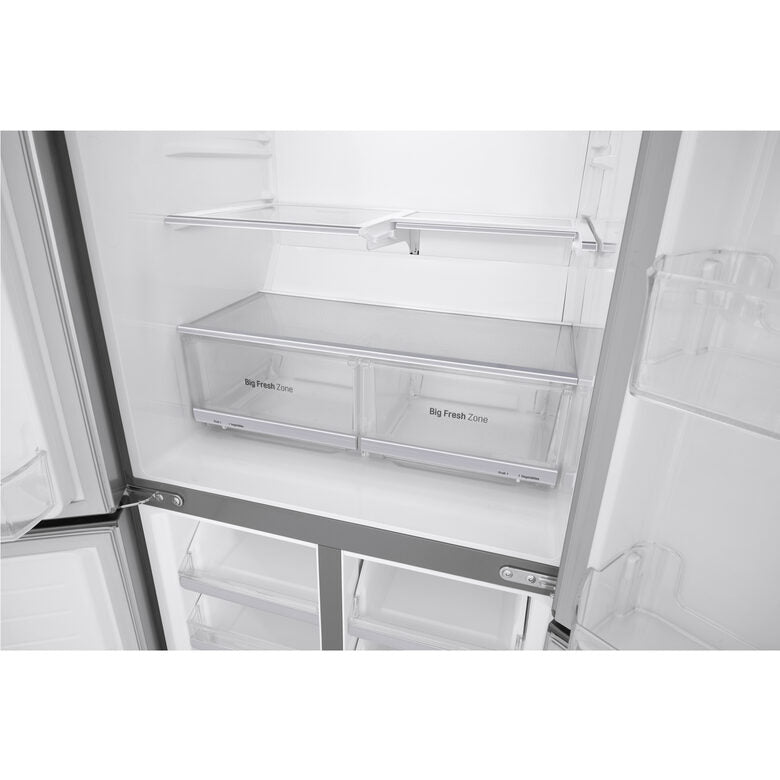 LG GMB844PZFG frigorifero side-by-side Libera installazione 530 L F Metallico, Argento