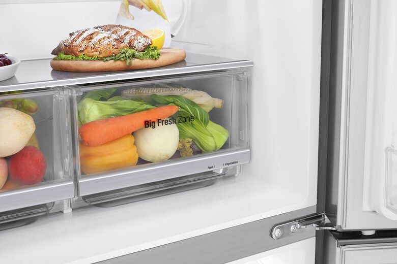 LG GMB844PZFG frigorifero side-by-side Libera installazione 530 L F Metallico, Argento