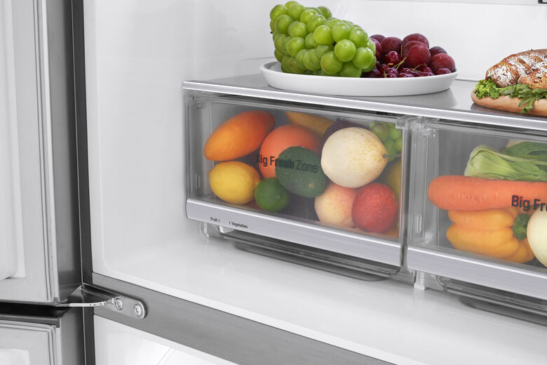 LG GMB844PZFG frigorifero side-by-side Libera installazione 530 L F Metallico, Argento