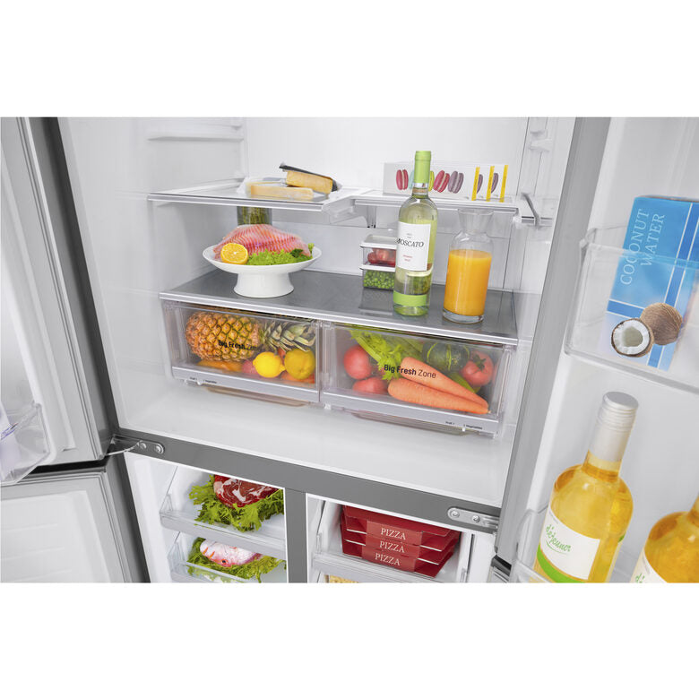 LG GMB844PZFG frigorifero side-by-side Libera installazione 530 L F Metallico, Argento