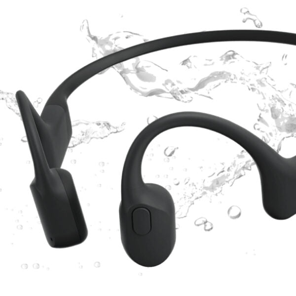SHOKZ OpenRun Auricolare Wireless Passanuca Sport Bluetooth Nero