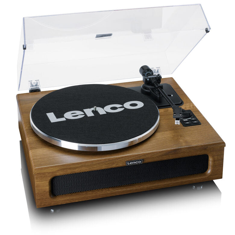 Lenco LS-410WA piatto audio Giradischi con trasmissione a cinghia Marrone Automatico