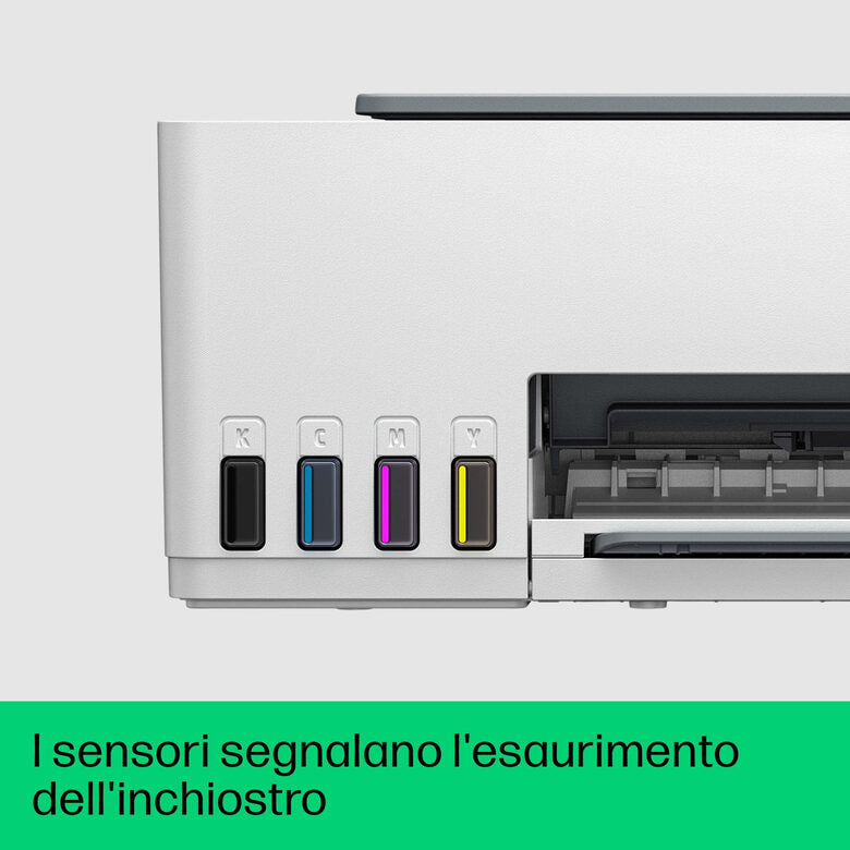 HP Smart Tank Stampante multifunzione 5105, Colore, Stampante per Abitazioni e piccoli uffici, Stampa, copia, scansione, wireless, Serbatoio stampante (tank) per grandi volumi di documenti,