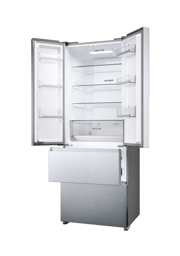 Haier FD 70 Serie 5 HFR5719ENMG frigorifero side-by-side Libera installazione 446 L E Argento