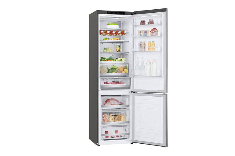 LG GBB72PZVCN1 frigorifero con congelatore Libera installazione 384 L C Acciaio inossidabile