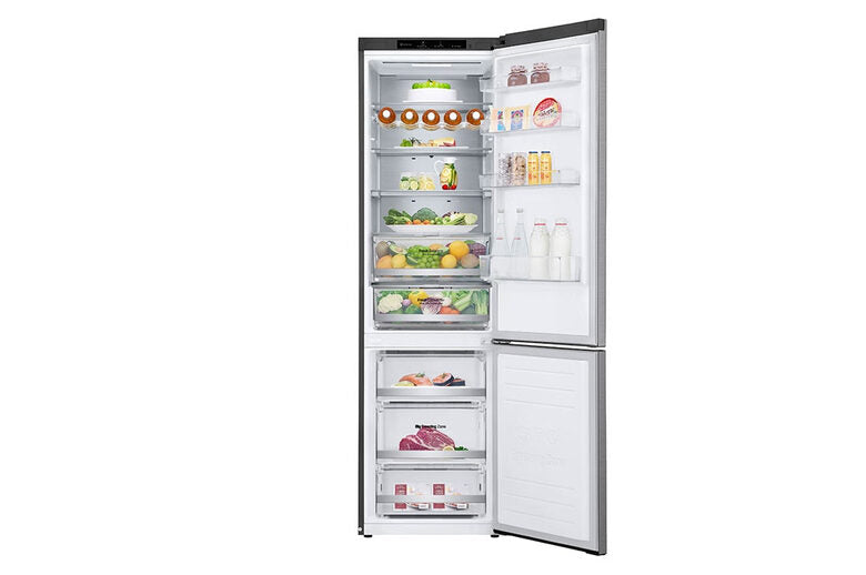 LG GBB72PZVCN1 frigorifero con congelatore Libera installazione 384 L C Acciaio inossidabile