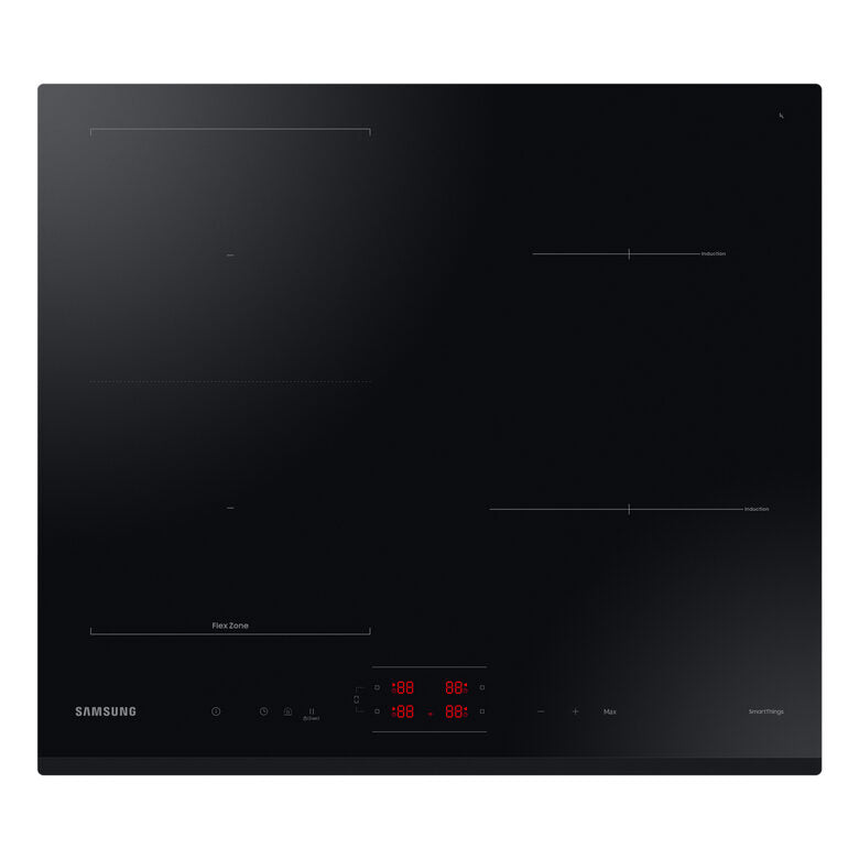 Samsung NZ64B5045GK Nero Da incasso 60 cm Piano cottura a induzione 4 Fornello(i)